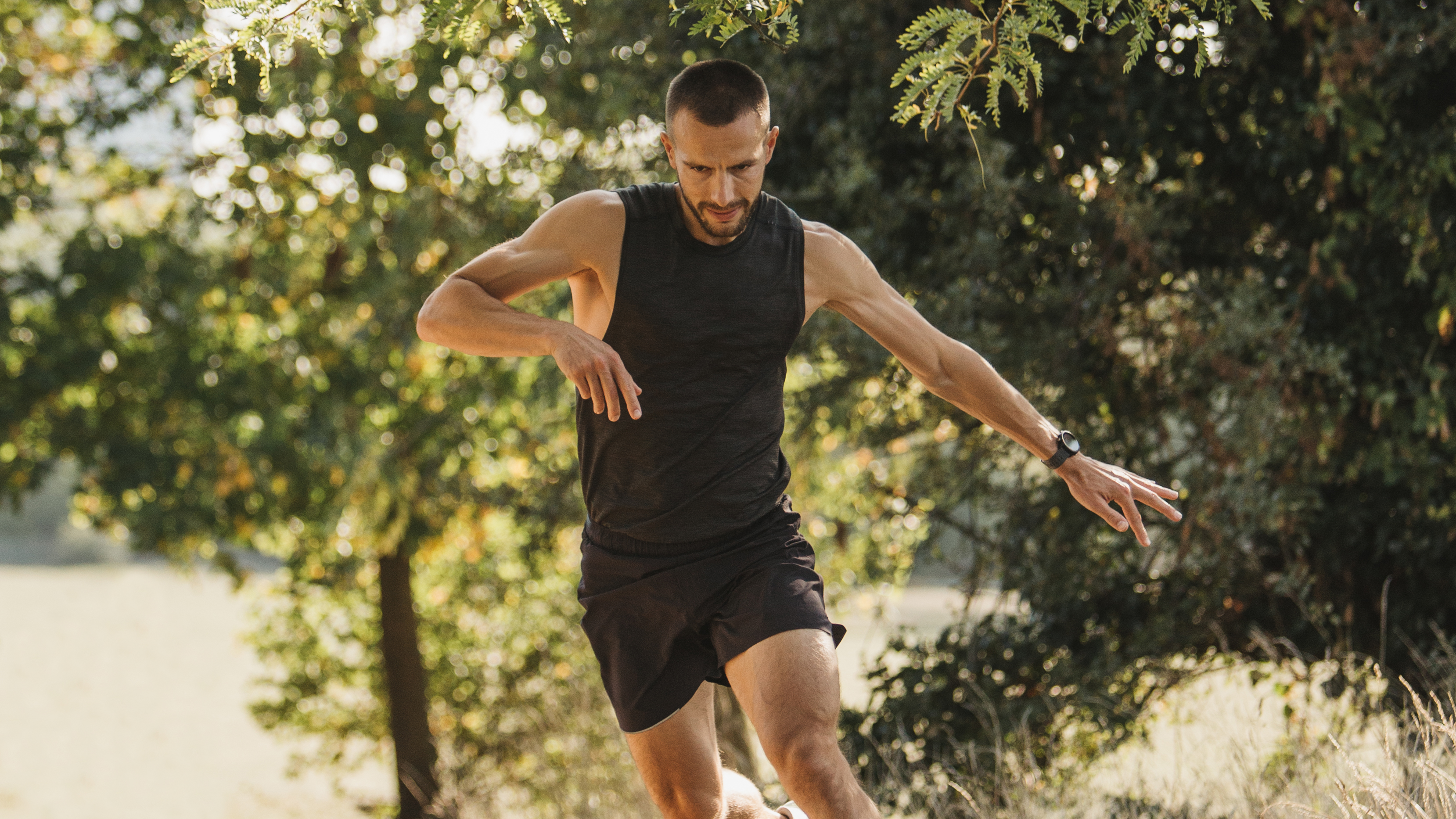 running